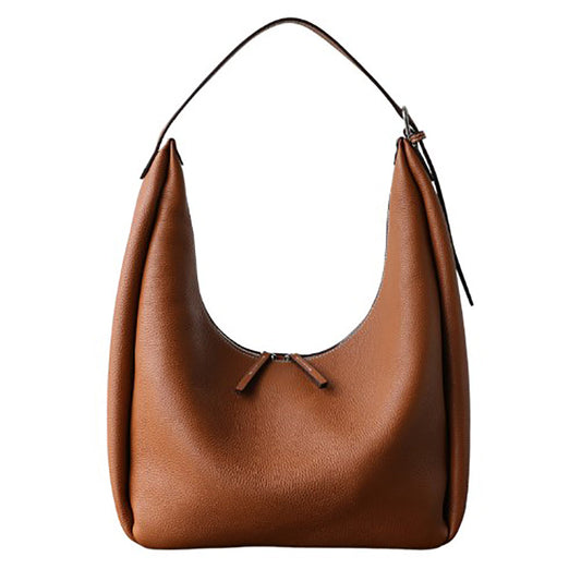 Hampstead Crescent Bag – Brown Leather - Hayaa